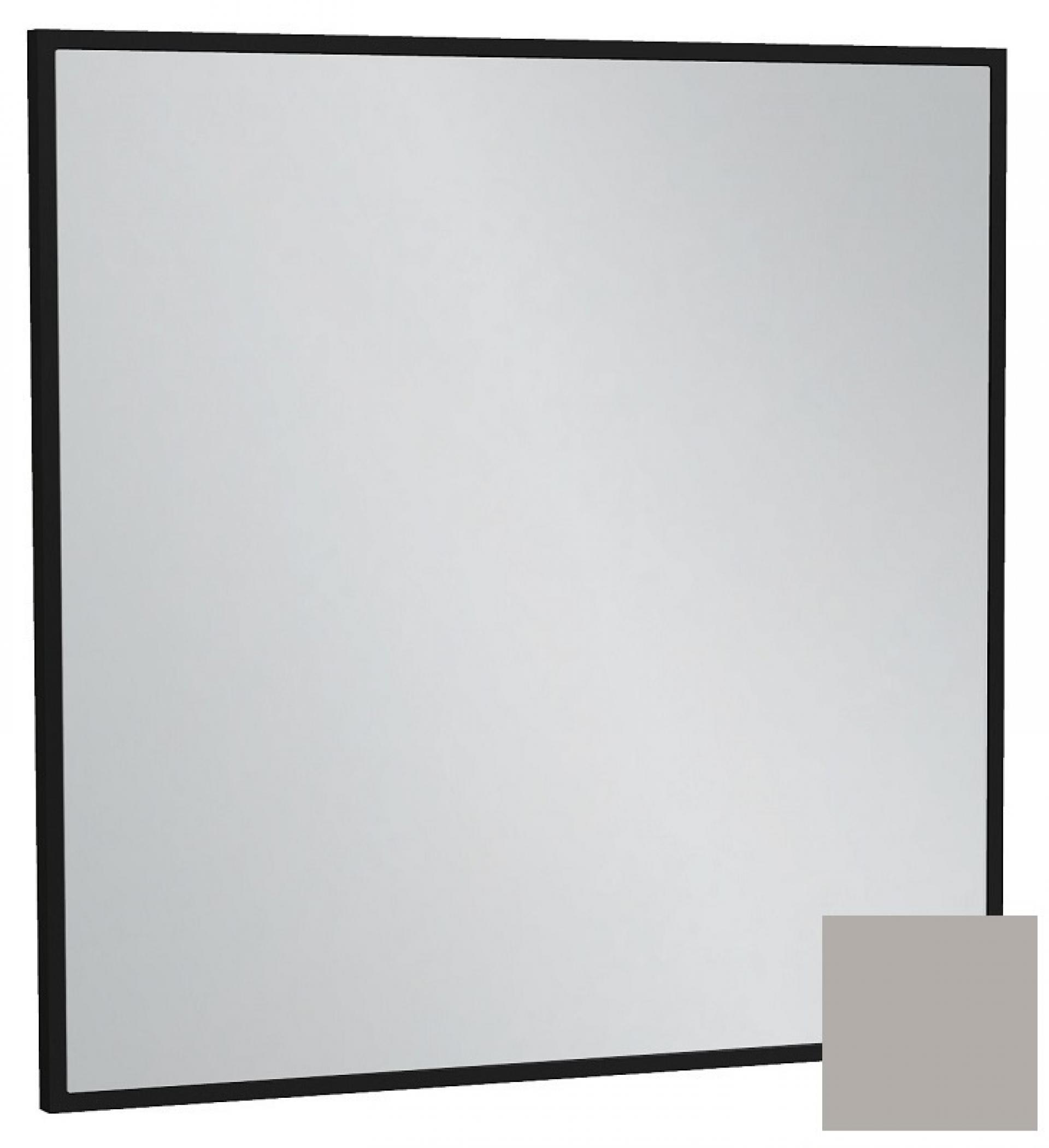 Зеркало 60 см Jacob Delafon Silhouette EB1423-S21, лакированная рама серый титан сатин