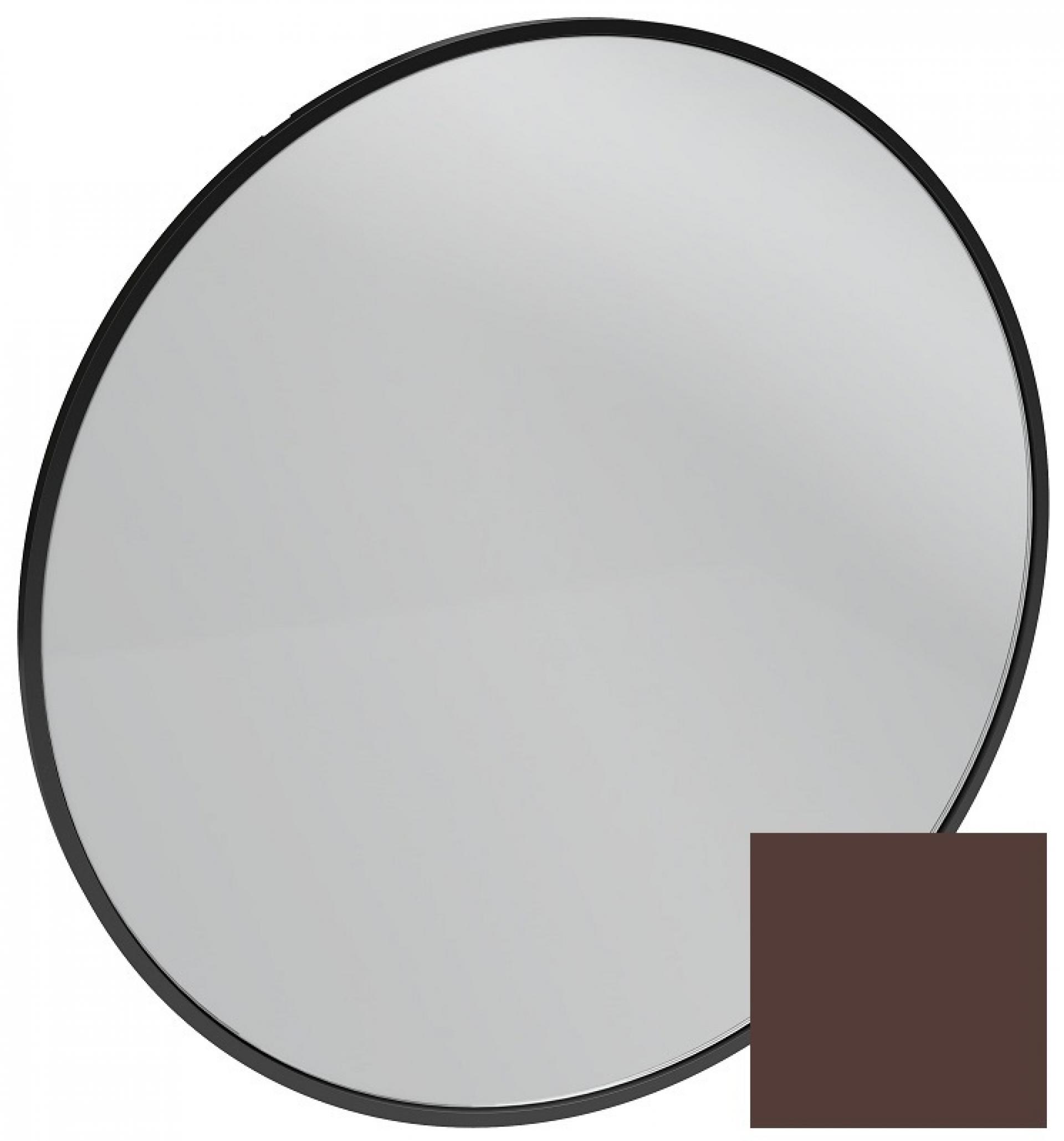Зеркало 50 см Jacob Delafon Odeon Rive Gauche EB1176-F32, лакированная рама ледяной коричневый сатин