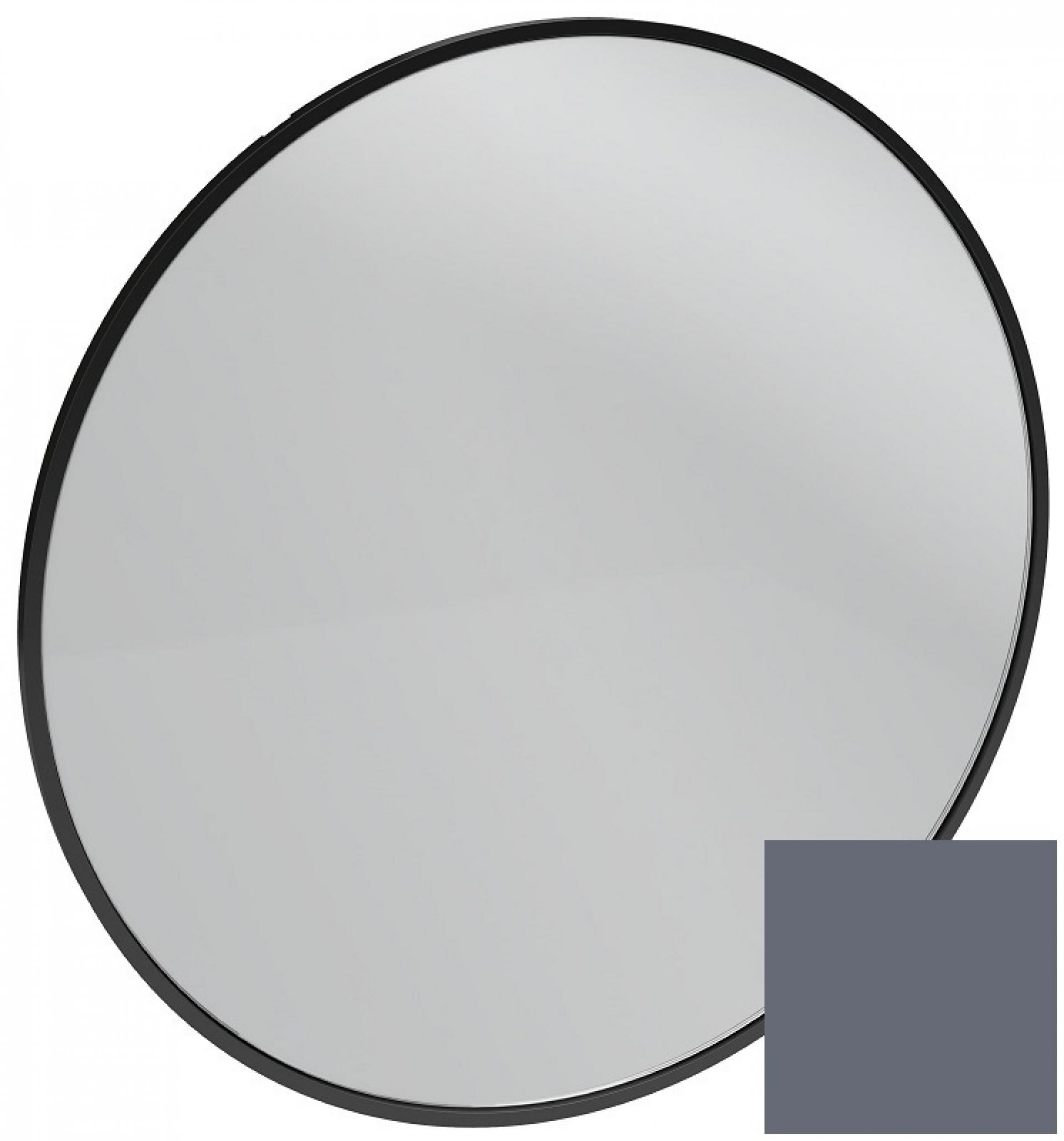Зеркало 50 см Jacob Delafon Odeon Rive Gauche EB1176-S17, лакированная рама серый антрацит сатин