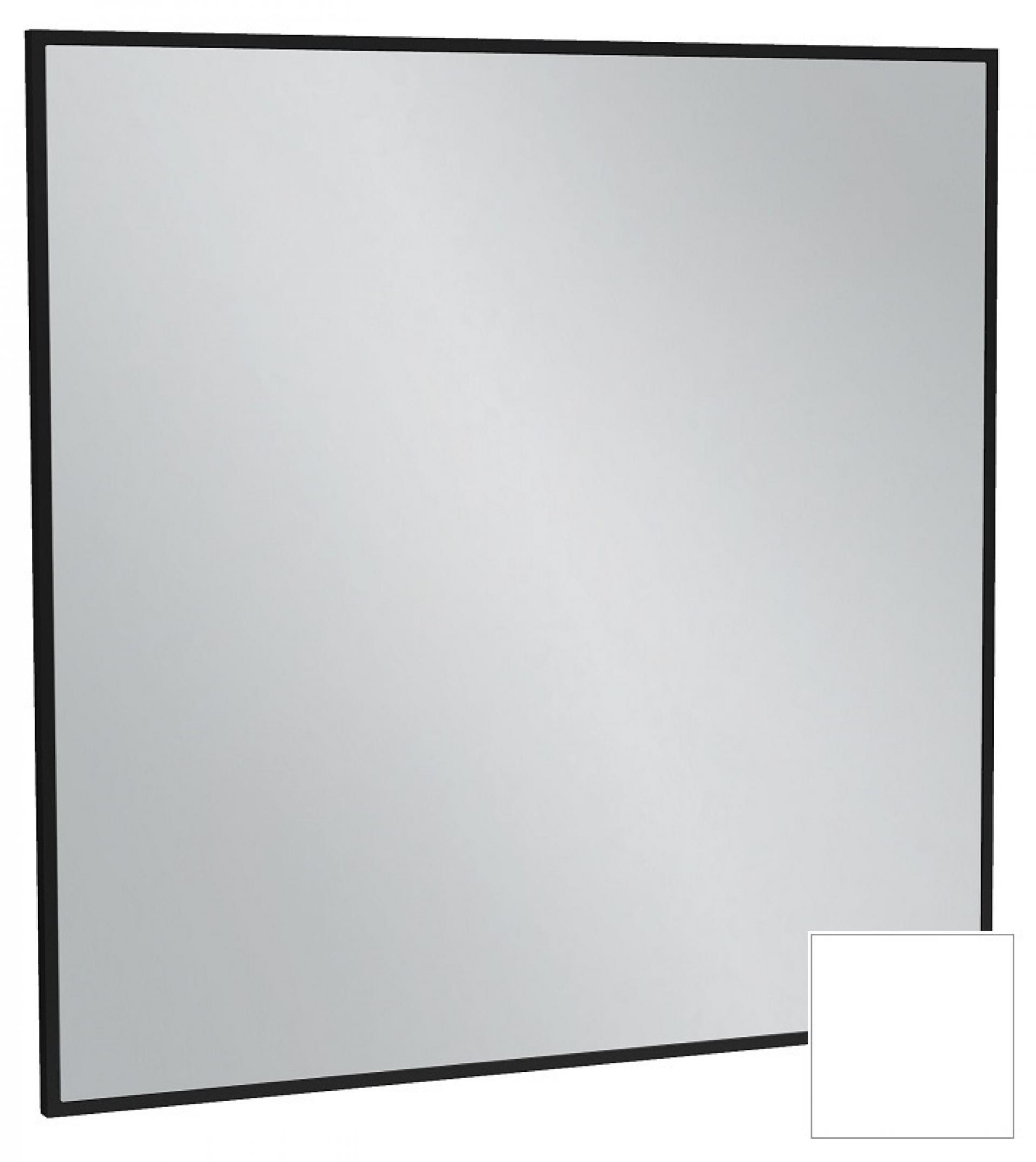 Зеркало 80 см Jacob Delafon Silhouette EB1425-F30, лакированная рама белый сатин