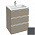 Тумба для комплекта 80 см Jacob Delafon Vox EB2050-RA-S17, серый антрацит сатин