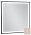 Зеркало с подсветкой 60 см Jacob Delafon Allure EB1433-S42, лакированная рама пыльная роза сатин