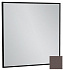 Зеркало 60 см Jacob Delafon Silhouette EB1423-S32, лакированная рама светло-коричневый сатин