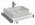 Столешница для раковины Jacob Delafon Parallel EB65-1200-N18 белый блестящий