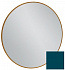 Зеркало 90 см Jacob Delafon Odeon Rive Gauche EB1268-S47, лакированная рама сине-зеленый сатин