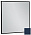 Зеркало 60 см Jacob Delafon Silhouette EB1423-S06, лакированная рама темно-синий сатин