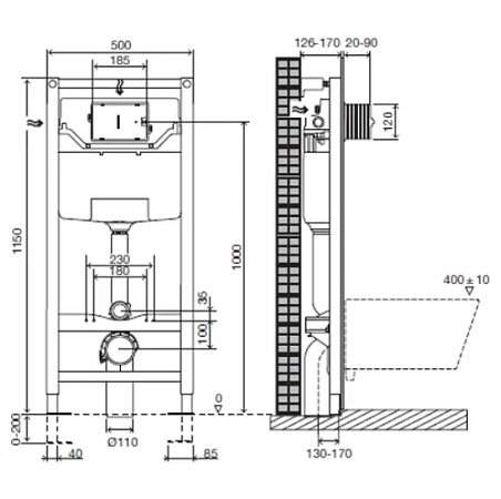 Фото: Jacob Delafon Odeon Up (E5504-NF/E4764-00/E4326-CP/8409K-00) Jacob Delafon