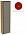 Шкаф-пенал Jacob Delafon Rythmik Pure EB1774D-M69 матовый тёмно-красный