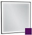 Зеркало с подсветкой 60 см Jacob Delafon Allure EB1433-S20, лакированная рама сливовый сатин