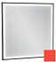 Зеркало с подсветкой 60 см Jacob Delafon Allure EB1433-S44, лакированная рама алый сатин