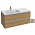Комплект мебели 100 см Jacob Delafon Vox с раковиной EB2103-DD4, тумбой EB2025-RA-E10, Квебекский дуб