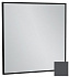 Зеркало 60 см Jacob Delafon Silhouette EB1423-S17, лакированная рама серый антрацит сатин