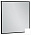 Зеркало 60 см Jacob Delafon Silhouette EB1423-F30, лакированная рама белый сатин