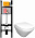 Комплект унитаза с инсталляцией Jacob Delafon Modern Life E21774RU-00 с сиденьем микролифт