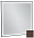 Зеркало с подсветкой 80 см Jacob Delafon Allure EB1435-F32, лакированная рама ледяной коричневый сатин