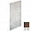 Декоративная панель для душевого пространства Jacob Delafon Panolux E63000-D43, железо/патина